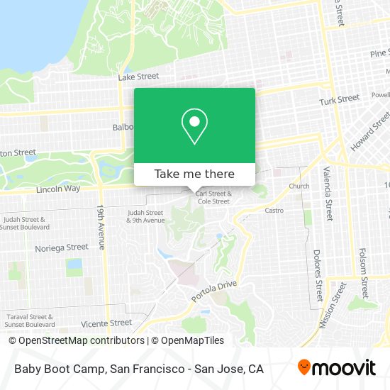 Baby Boot Camp map