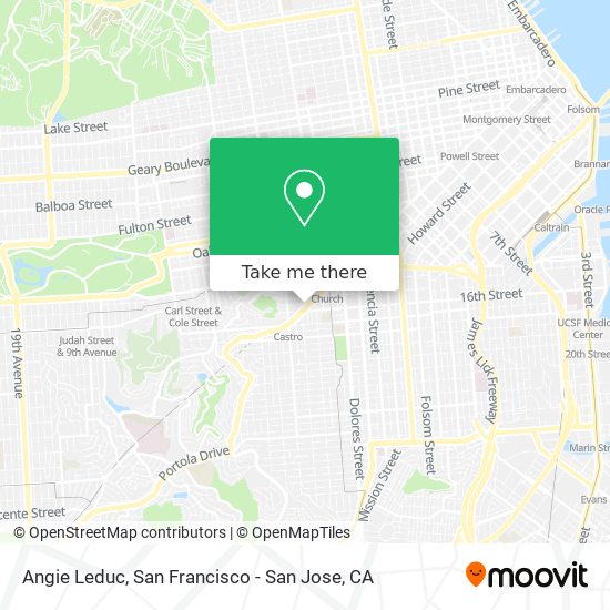 Mapa de Angie Leduc