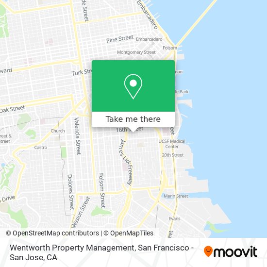 Wentworth Property Management map