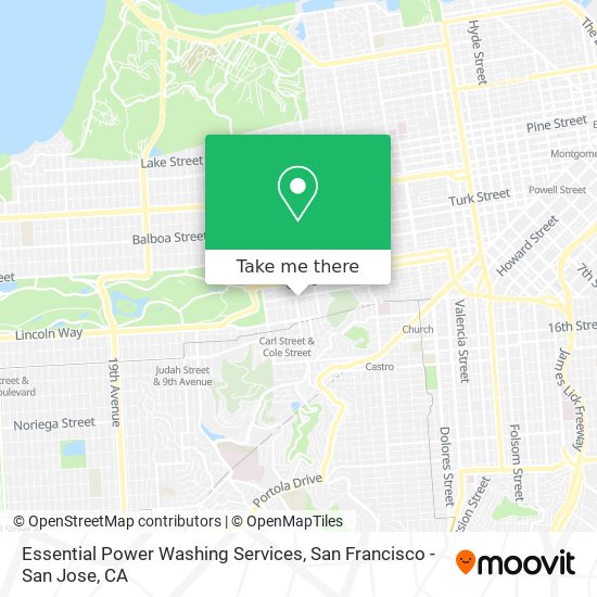 Mapa de Essential Power Washing Services