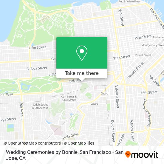 Mapa de Wedding Ceremonies by Bonnie