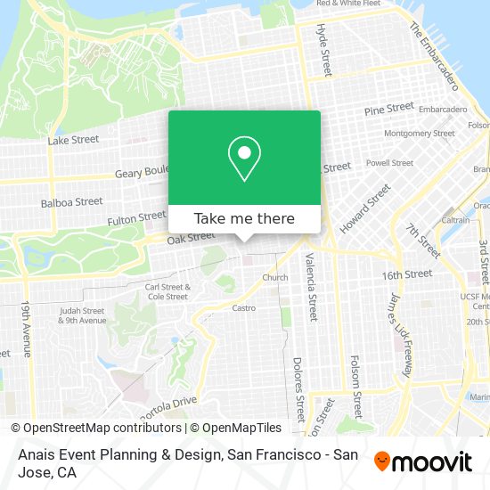 Anais Event Planning & Design map