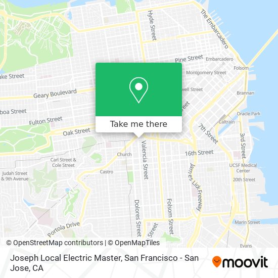 Joseph Local Electric Master map