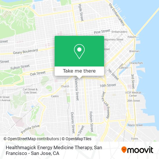Healthmagick Energy Medicine Therapy map