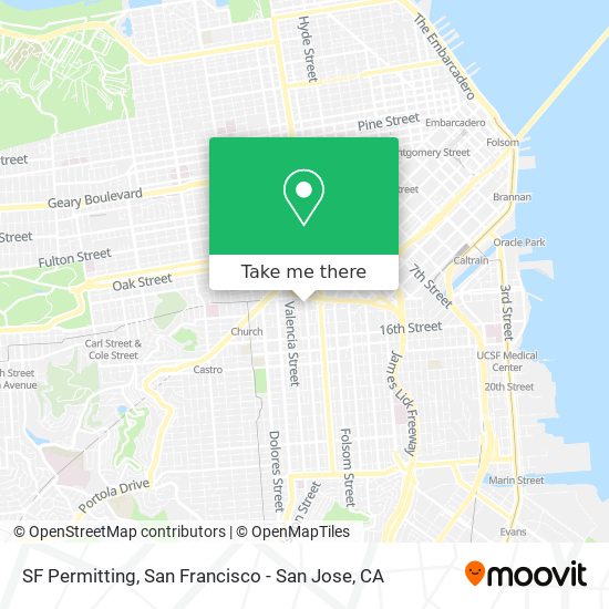 SF Permitting map