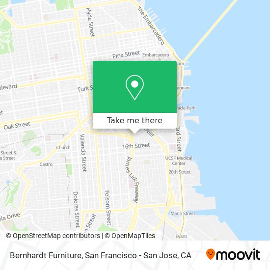 Mapa de Bernhardt Furniture