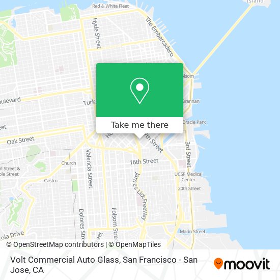 Volt Commercial Auto Glass map