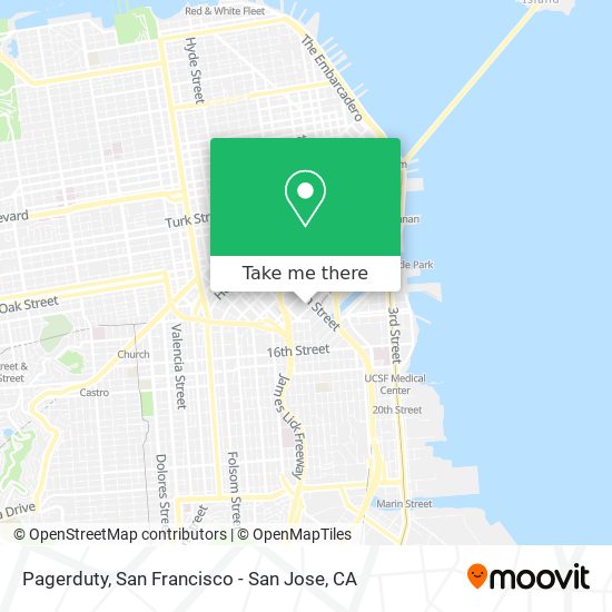 Pagerduty map