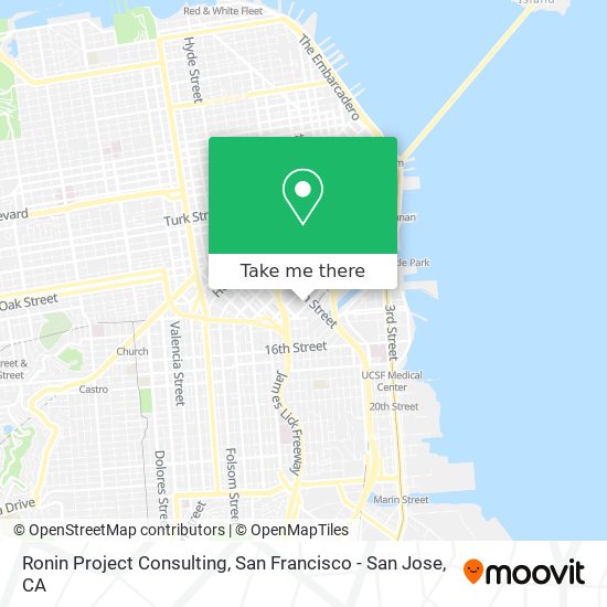 Ronin Project Consulting map