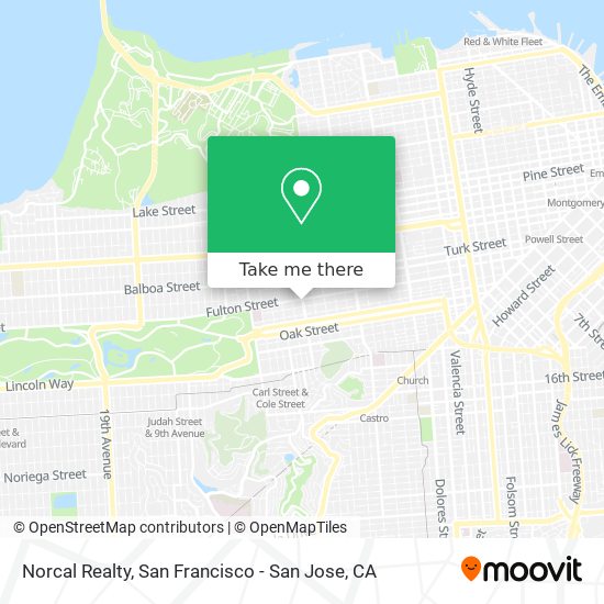 Mapa de Norcal Realty