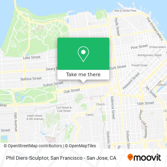 Phil Diers-Sculptor map