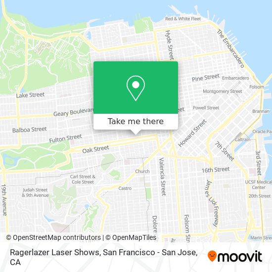 Ragerlazer Laser Shows map