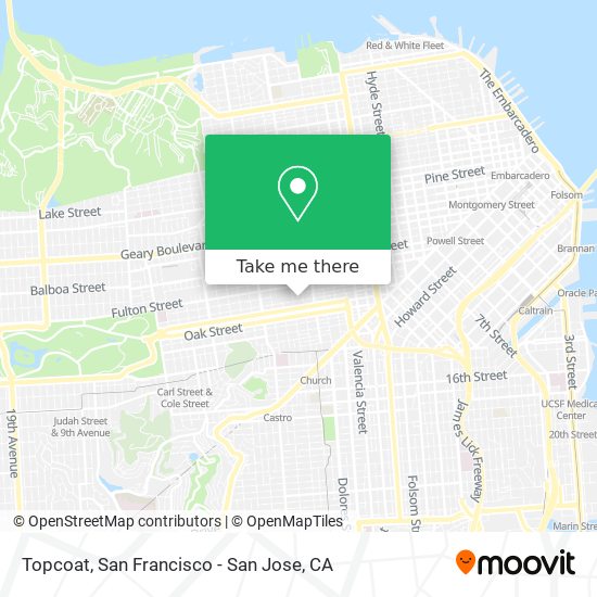 Topcoat map