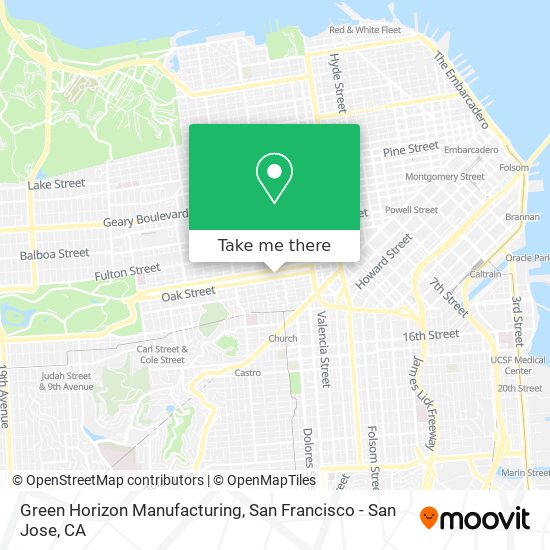 Green Horizon Manufacturing map