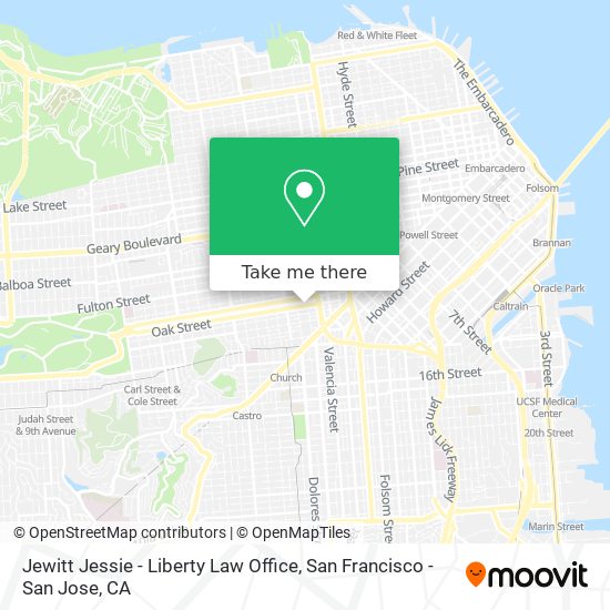 Jewitt Jessie - Liberty Law Office map