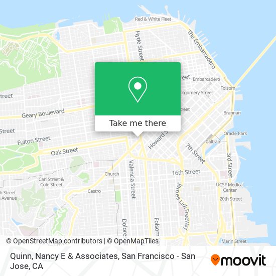 Quinn, Nancy E & Associates map