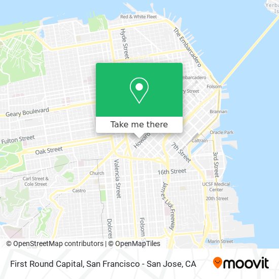 Mapa de First Round Capital