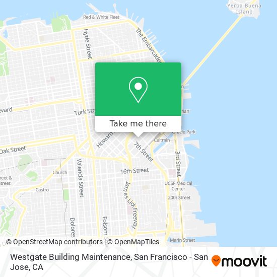 Westgate Building Maintenance map