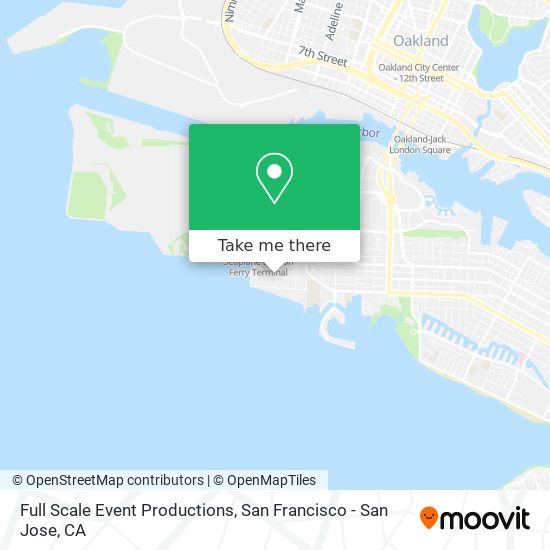 Full Scale Event Productions map