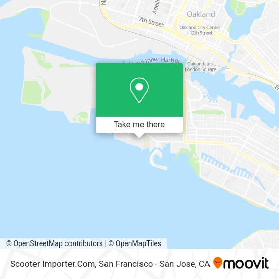 Mapa de Scooter Importer.Com