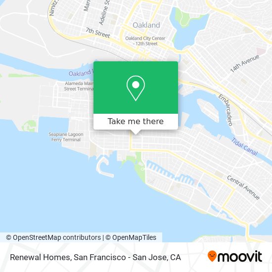 Renewal Homes map