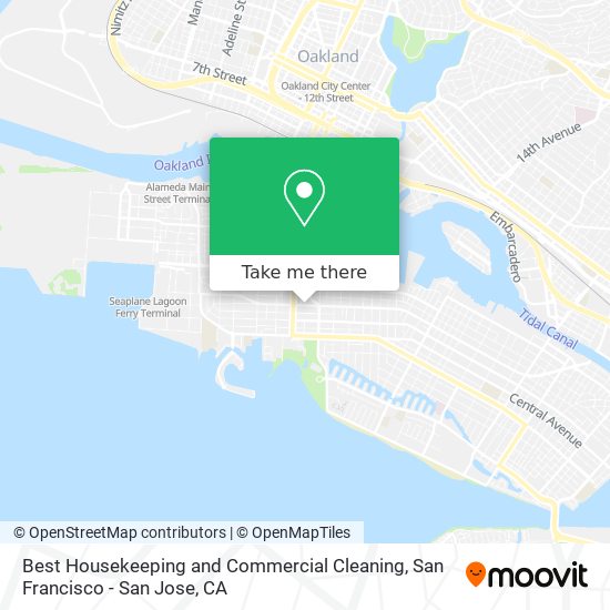 Best Housekeeping and Commercial Cleaning map