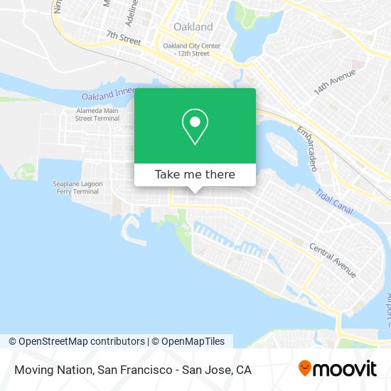 Mapa de Moving Nation