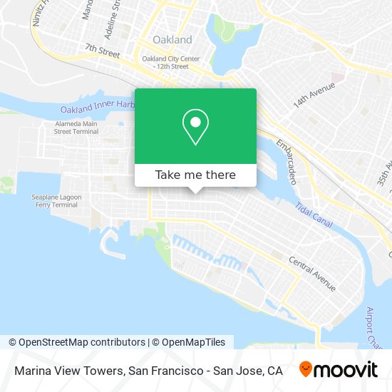 Marina View Towers map