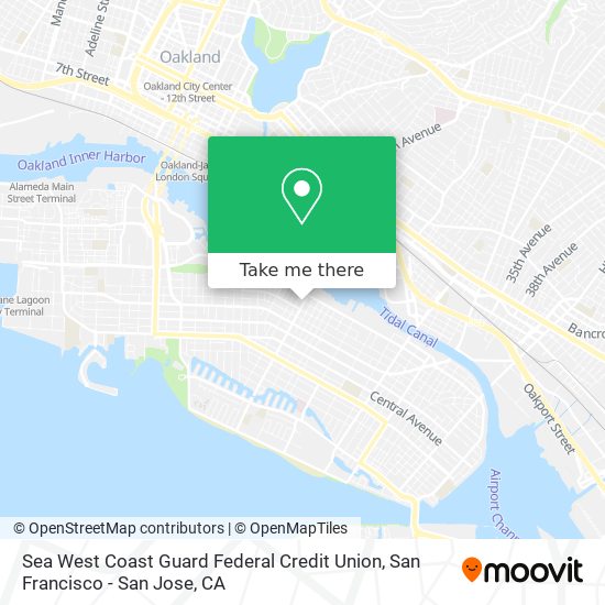 Sea West Coast Guard Federal Credit Union map