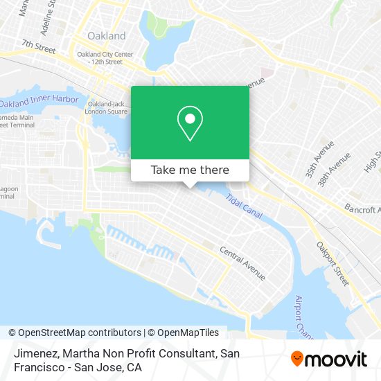 Mapa de Jimenez, Martha Non Profit Consultant