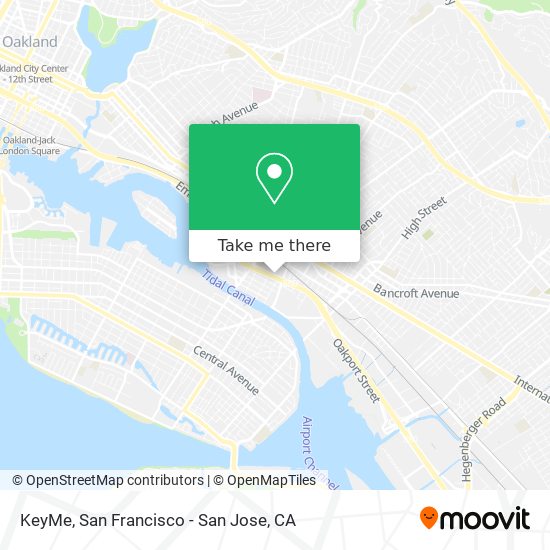 KeyMe map