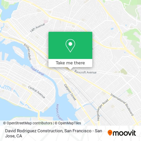 David Rodriguez Construction map