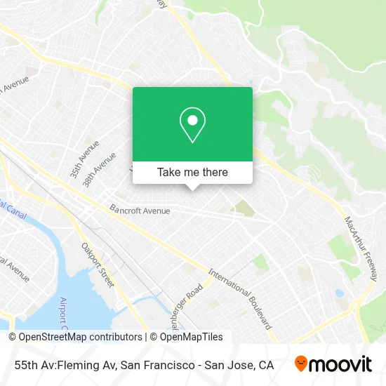 55th Av:Fleming Av map