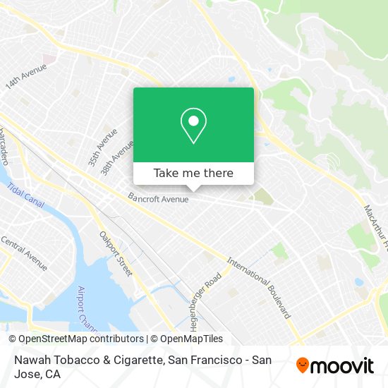 Mapa de Nawah Tobacco & Cigarette