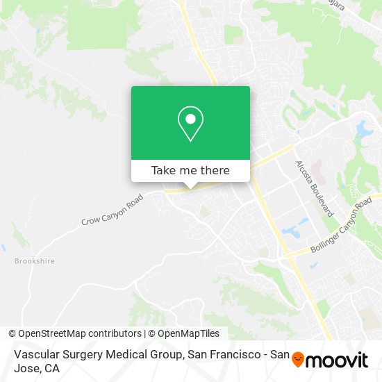 Mapa de Vascular Surgery Medical Group