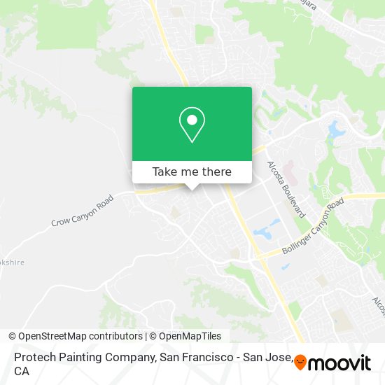 Mapa de Protech Painting Company