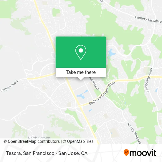 Tescra map