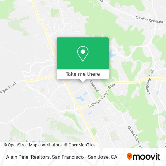 Alain Pinel Realtors map