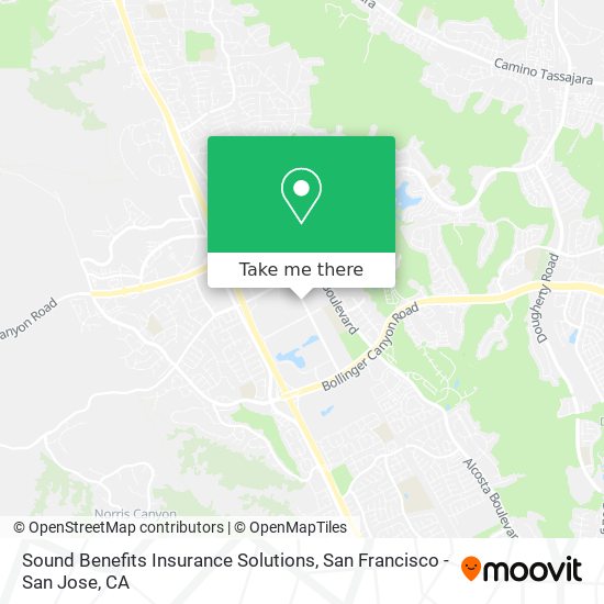 Mapa de Sound Benefits Insurance Solutions