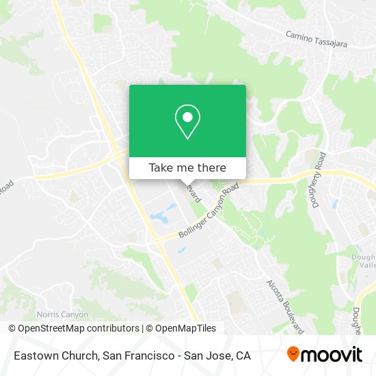 Eastown Church map