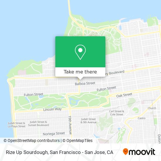 Rize Up Sourdough map
