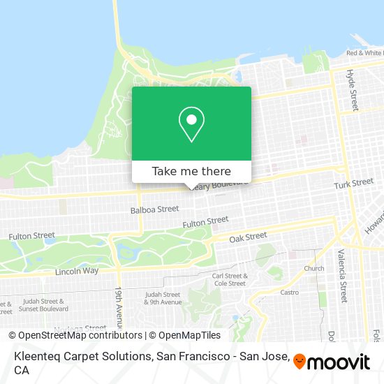Kleenteq Carpet Solutions map