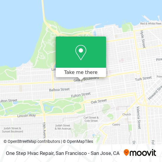 One Step Hvac Repair map
