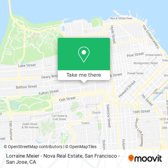 Lorraine Meier - Nova Real Estate map