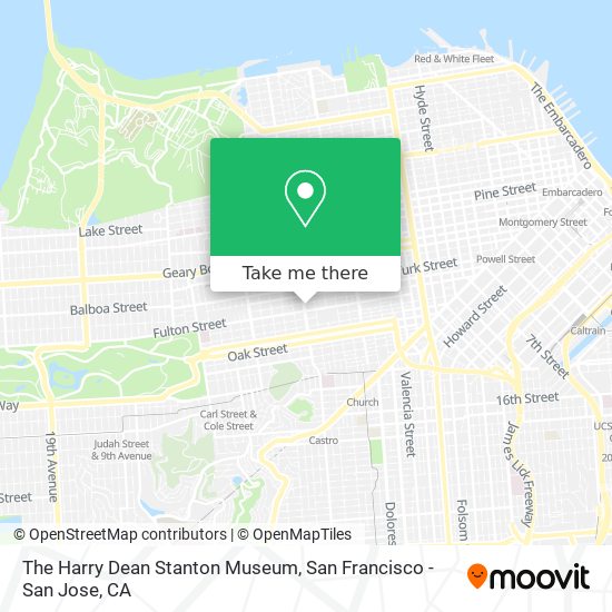 Mapa de The Harry Dean Stanton Museum