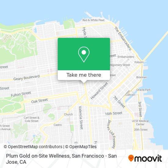 Plum Gold on-Site Wellness map