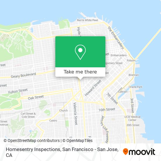 Homesentry Inspections map