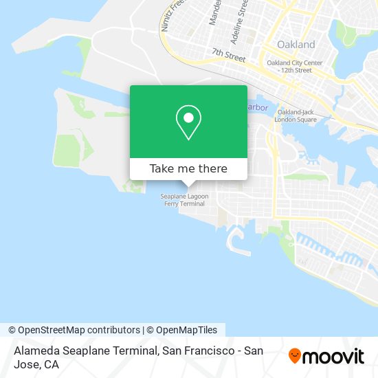 Mapa de Alameda Seaplane Terminal