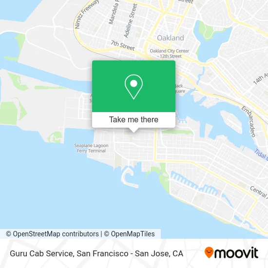 Guru Cab Service map