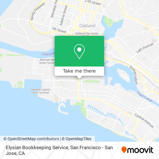 Mapa de Elysian Bookkeeping Service